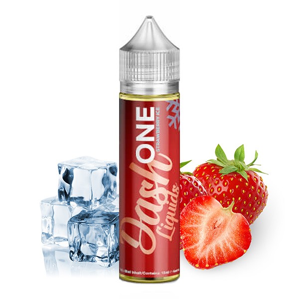 ONE Strawberry Ice - Dash Liquids - 15ml Aroma in 60ml Flasche