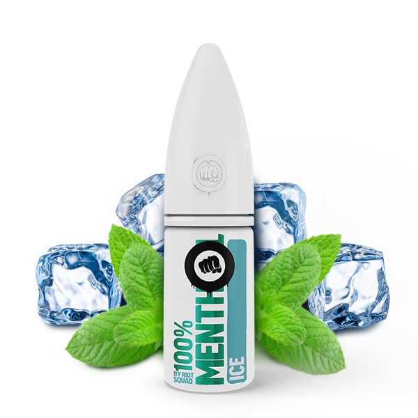 Menthol Ice - Riot Salt 100% Menthol - Hybrid Nic Salt - 10ml
