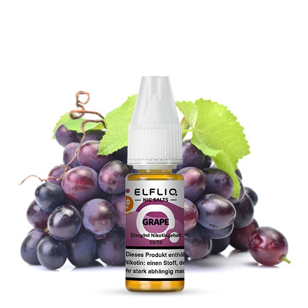 ELFLIQ Grape von Elfbar - Nikotinsalzliquid - 10ml
