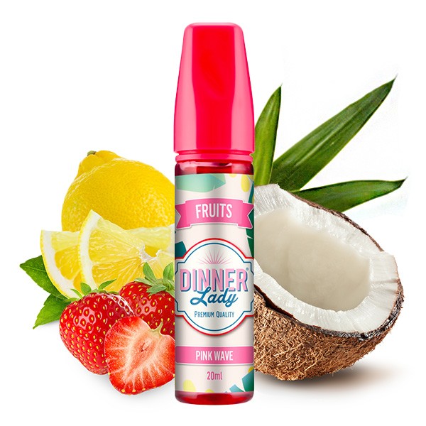 Pink Wave - Dinner Lady - Longfill Aroma - 20ml Aroma in 60ml Flasche