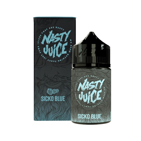 Sicko Blue - Berry Series - Nasty Juice - 20ml Aroma in 60ml Flasche