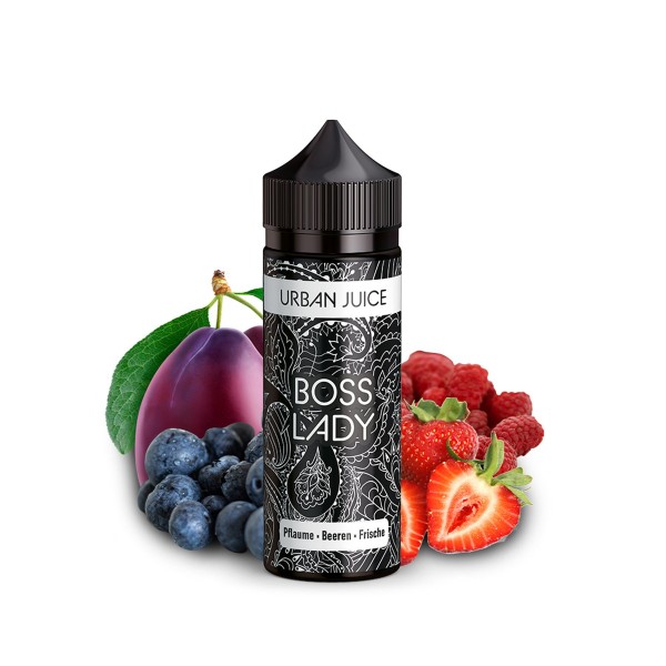 Bosslady - Urban Juice by Ultrabio - 10ml Aroma in 120ml Leerflasche