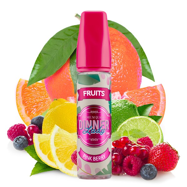 Pink Berry - Dinner Lady - Longfill Aroma - 20ml Aroma in 60ml Flasche