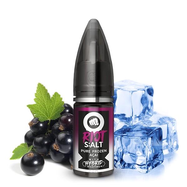 Pure Frozen Acai - Riot Salt Black Edition - Hybrid Nic Salt - 10ml