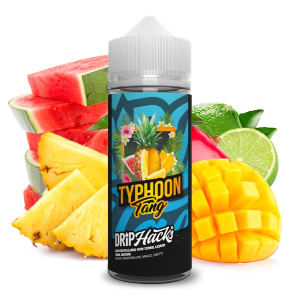 Typhoon Tang - Drip Hacks - 10 ml Aroma in 120 ml Flasche