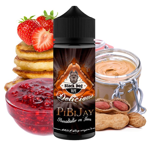 PiBiJay - Black Dog Vape - 20ml Aroma
