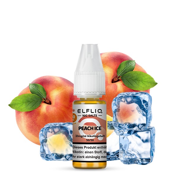 ELFLIQ Apple Peach von Elfbar - Nikotinsalzliquid - 10ml