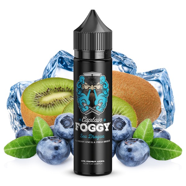 Sea Dragon - Captain Foggy - 10ml Aroma in 60ml Flasche