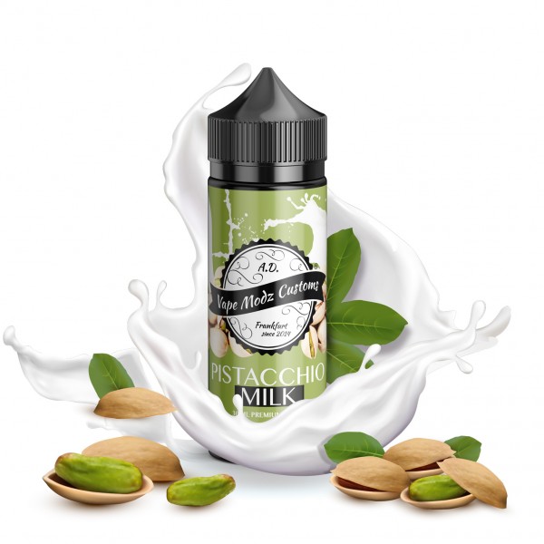 Pistacchio Milk - Vape Modz Customs - 30ml Aroma in 120ml Flasche