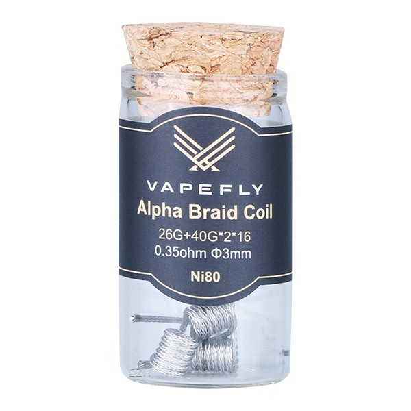 Vapefly Prebuilt Ni80 Alpha Braid Coil 0,35 Ohm - KS319