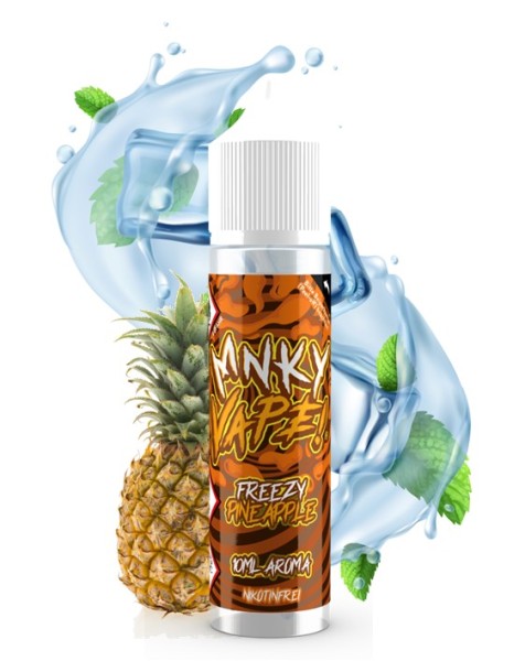 Freezy Pineapple - MNKY Vape - 10 ml Aroma in 60 ml Flasche