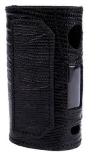 Ledersleeve Eidechse Schwarz-Schwarz - für Asmodus Minikin V2