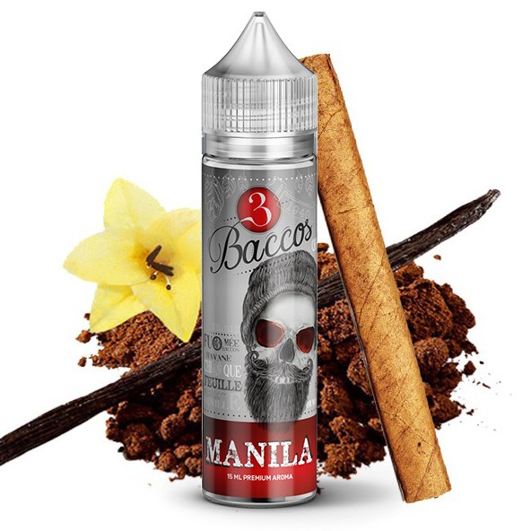 Manila - 3 Baccos by PGVG - 15ml Aroma in 60ml Flasche