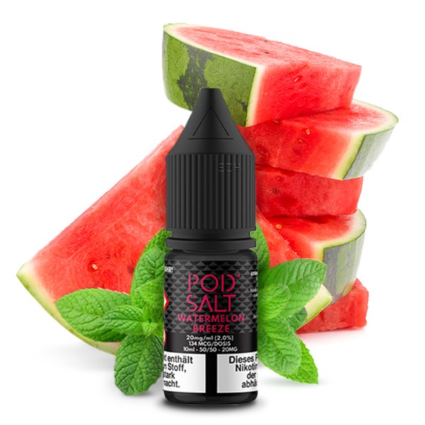 POD SALT CORE - Watermelon Breeze - Nikotinsalz Liquid - 10ml