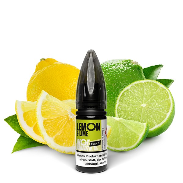 Lemon & Lime - Riot Squad BAR EDTN - Nikotinsalzliquid - 10ml
