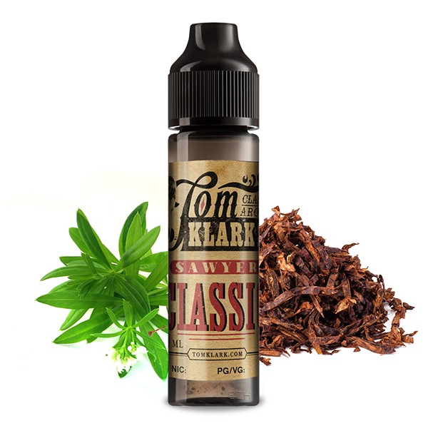 Tom Sawyer Klassik - Tom Klark - 10ml Aroma in 60ml Flasche