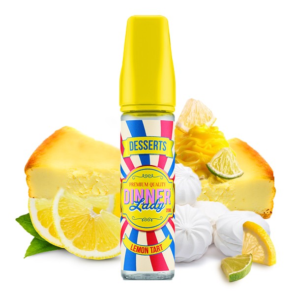 Lemon Tart - Dinner Lady - 20ml Aroma in 60ml Flasche