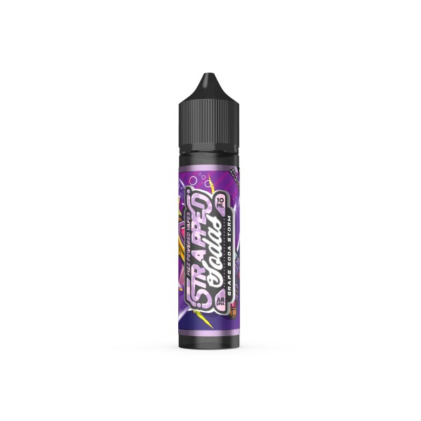 Grape Soda Storm - Strapped Soda - 10ml Aroma in 60ml Flasche