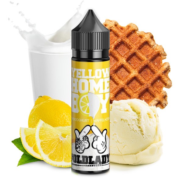 Oldlady Yellow Homeboy - Ganggang - 20ml Aroma in 60ml Flasche