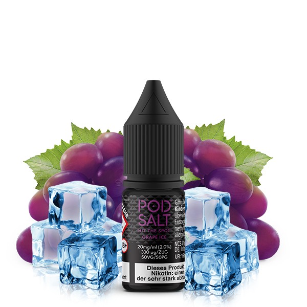 POD SALT CORE - Grape Ice - Nikotinsalz Liquid - 10ml