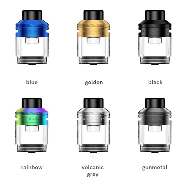 2 x Aegis Eteno Pod Tankverdampfer ohne Coil von Geekvape