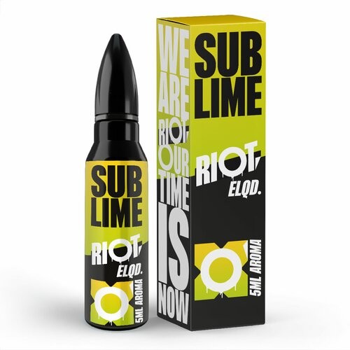 Sub Lime - Riot Squad Originals - 5ml Aroma in 60ml Flasche