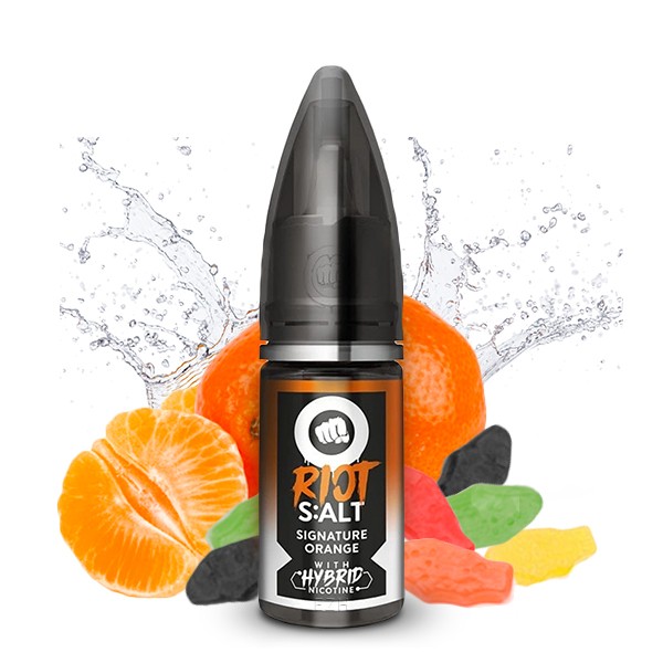 Signature Orange - Riot Salt Black Edition - Hybrid Nic Salt - 10ml