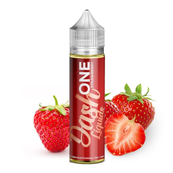 ONE Strawberry - Dash Liquids - 15ml Aroma in 60ml Flasche