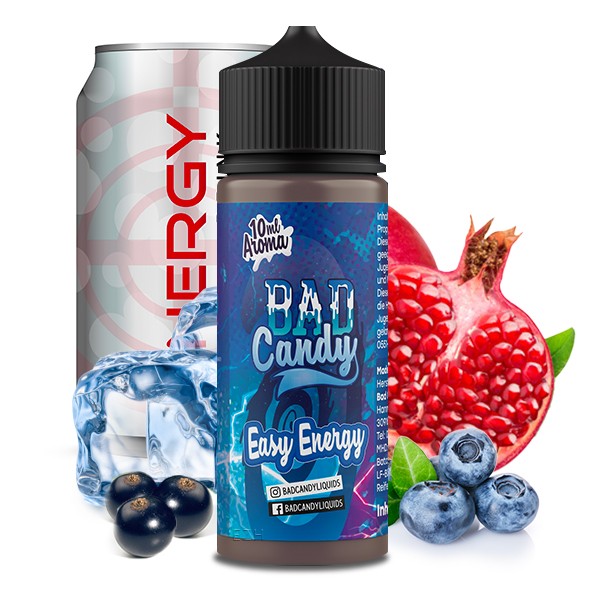 Easy Energy - Bad Candy - 10 ml Aroma in 120 ml Flasche
