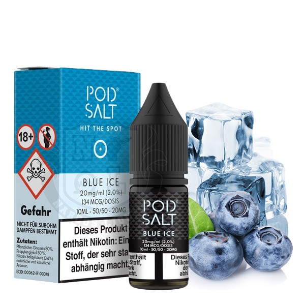 POD SALT CORE - Blue Ice - Nikotinsalz Liquid - 10ml