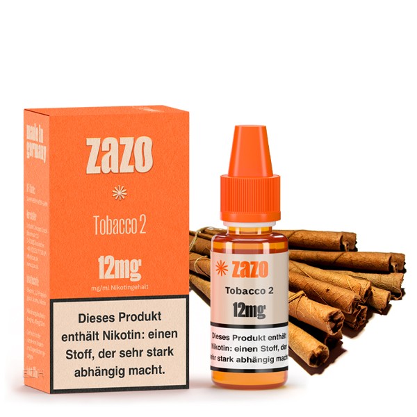 Tobacco 2 - Zazo - Liquid - 10 ml