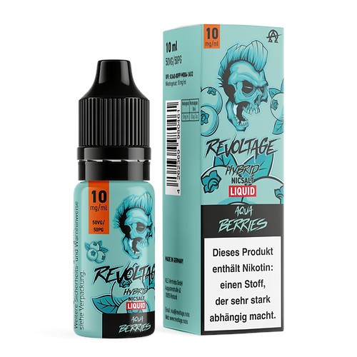 Aqua Berries - Revoltage - Hybrid Nic Salt - 10ml