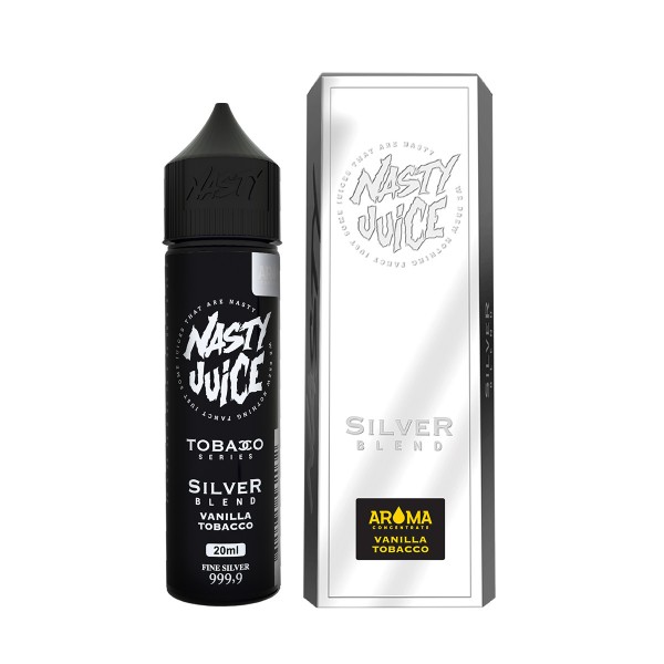 Silver Blend - Nasty Juice - 20ml Aroma in 60ml Flasche