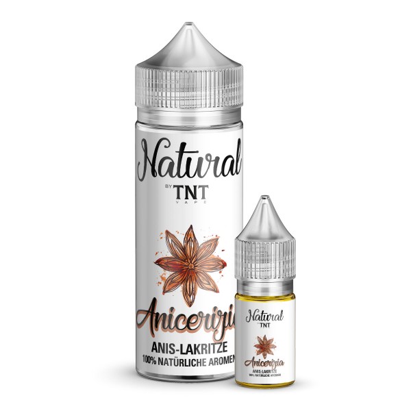 Anis-Lakritze - TNT - 10ml Aroma in 100ml Leerflasche