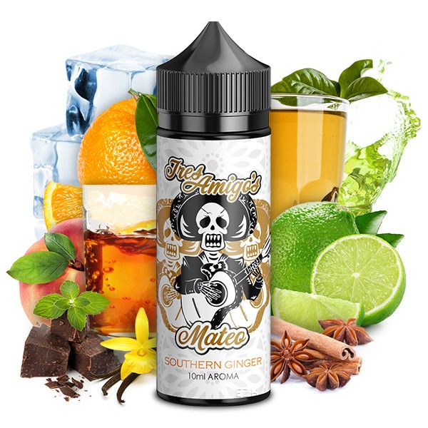 Mateo - Tres Amigos - 10ml Aroma in 120ml Flasche