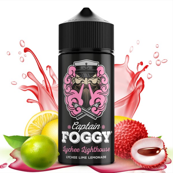 Lychee Lighthouse - Captain Foggy - 20ml Aroma in 100ml Flasche