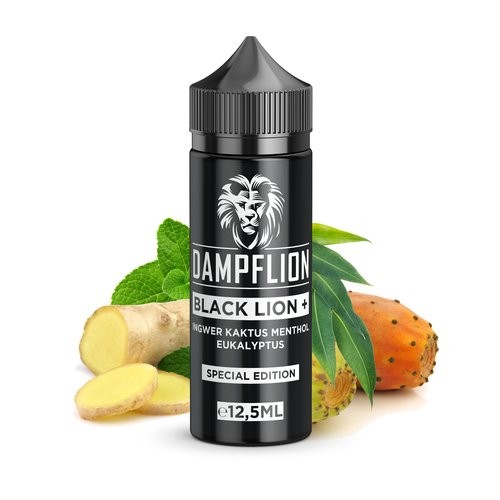 Black Lion + Special Edition - Dampflion - 12,5ml Aroma in 120ml Flasche