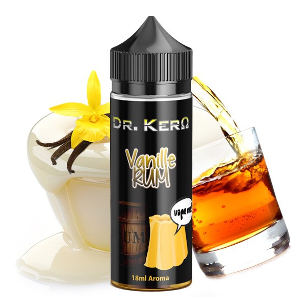 Vanille Rum - Dr. Kero - 18ml Aroma in 120ml Flasche