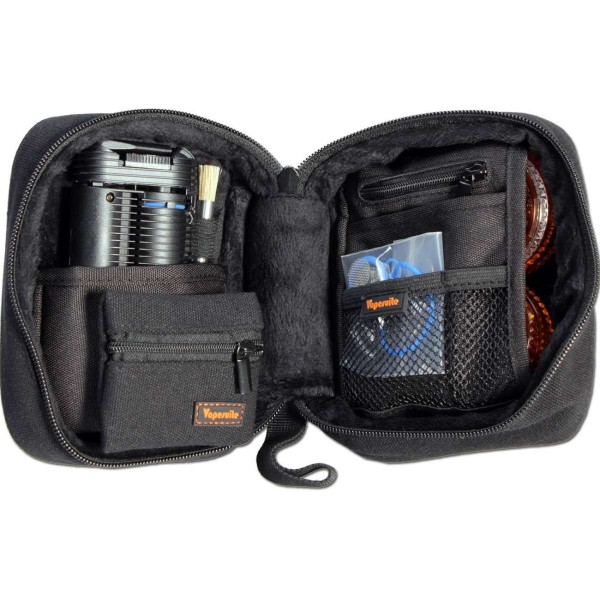 Transporttasche klein für Vaporizer oder E-Zigaretten von Vapesuite - schwarz