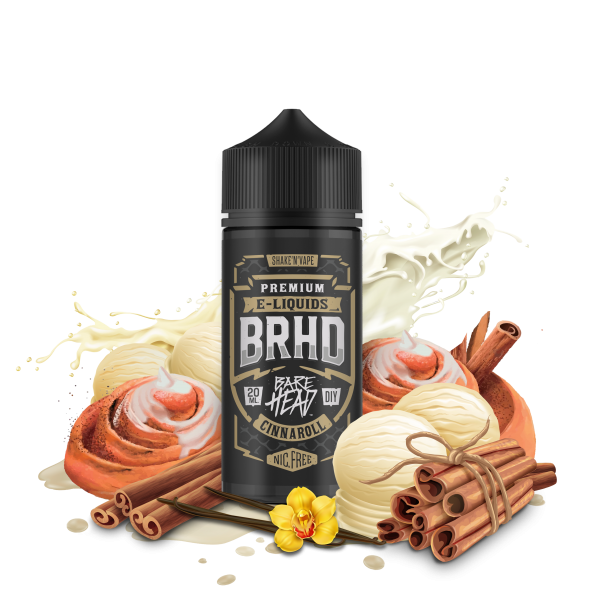 Cinnaroll - BRHD - Barehead - 20ml Aroma in 100ml Flasche