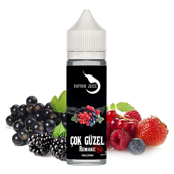 Cok Güzel Remake 31er - HAYVAN JUICE - Aroma 10ml in 60ml Flasche