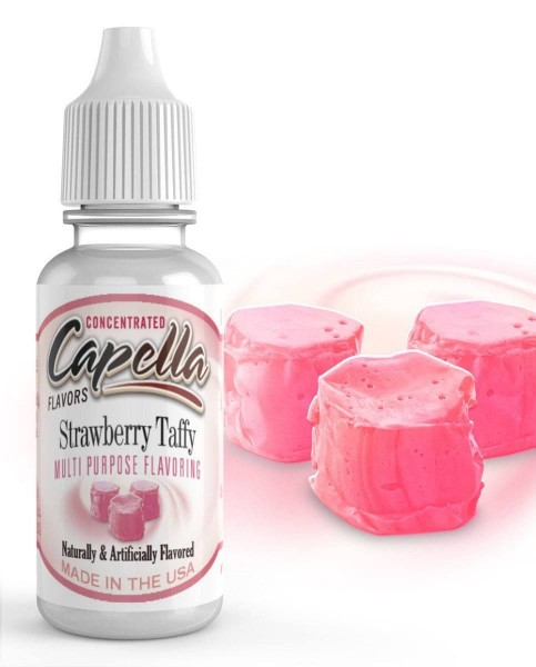 Strawberry Taffy Aroma von Capella - 13 ml
