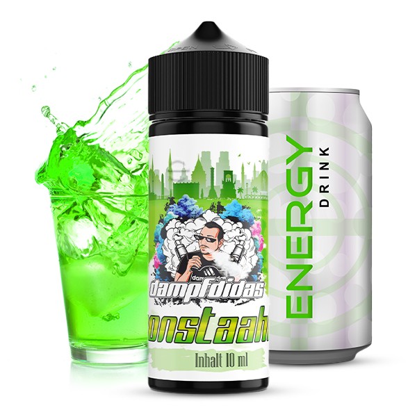 Monstaahh - DAMPFDIDAS - 10ml Aroma in 120ml Flasche