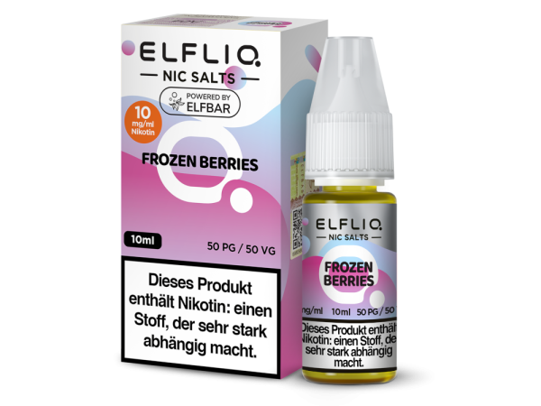 ELFLIQ Frozen Berries von Elfbar - Nikotinsalzliquid - 10ml