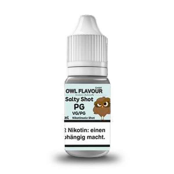 Nikotinsalzshots PG - OWL - 10ml Flaschen - 20mg