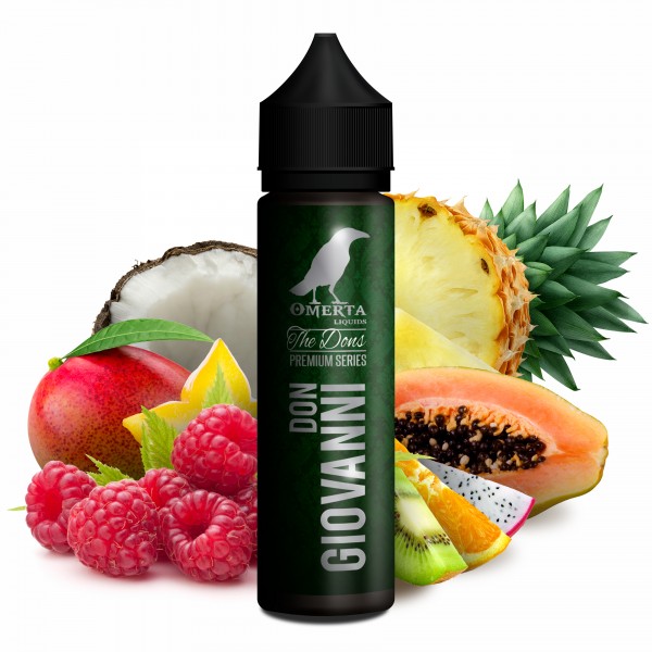 Don Giovanni - The Dons Serie - Omerta Liquids - 20ml Aroma in 60ml Flasche