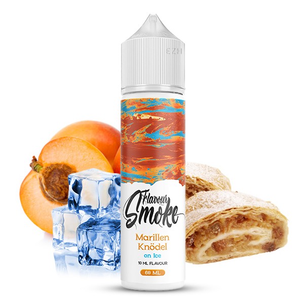 Marillenknödel on Ice - Flavour Smoke - 10ml Aroma in 60ml Flasche