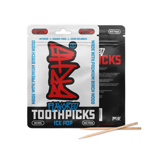 BRHD - LiqPix - Flavored Toothpicks im Frischebeutel (30 Stück)
