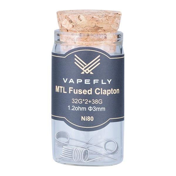 Vapefly Prebuilt Ni80 MTL Fused Clapton Coil 1,2 Ohm - KS315