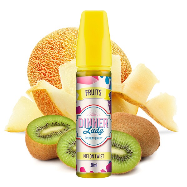 Melon Twist - Dinner Lady - Longfill Aroma - 20ml Aroma in 60ml Flasche